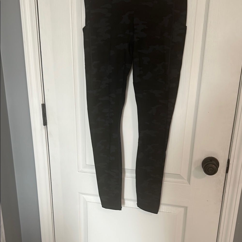 Fabletics Black Camouflage Leggings